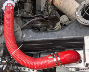 emission reduction air intake modulator